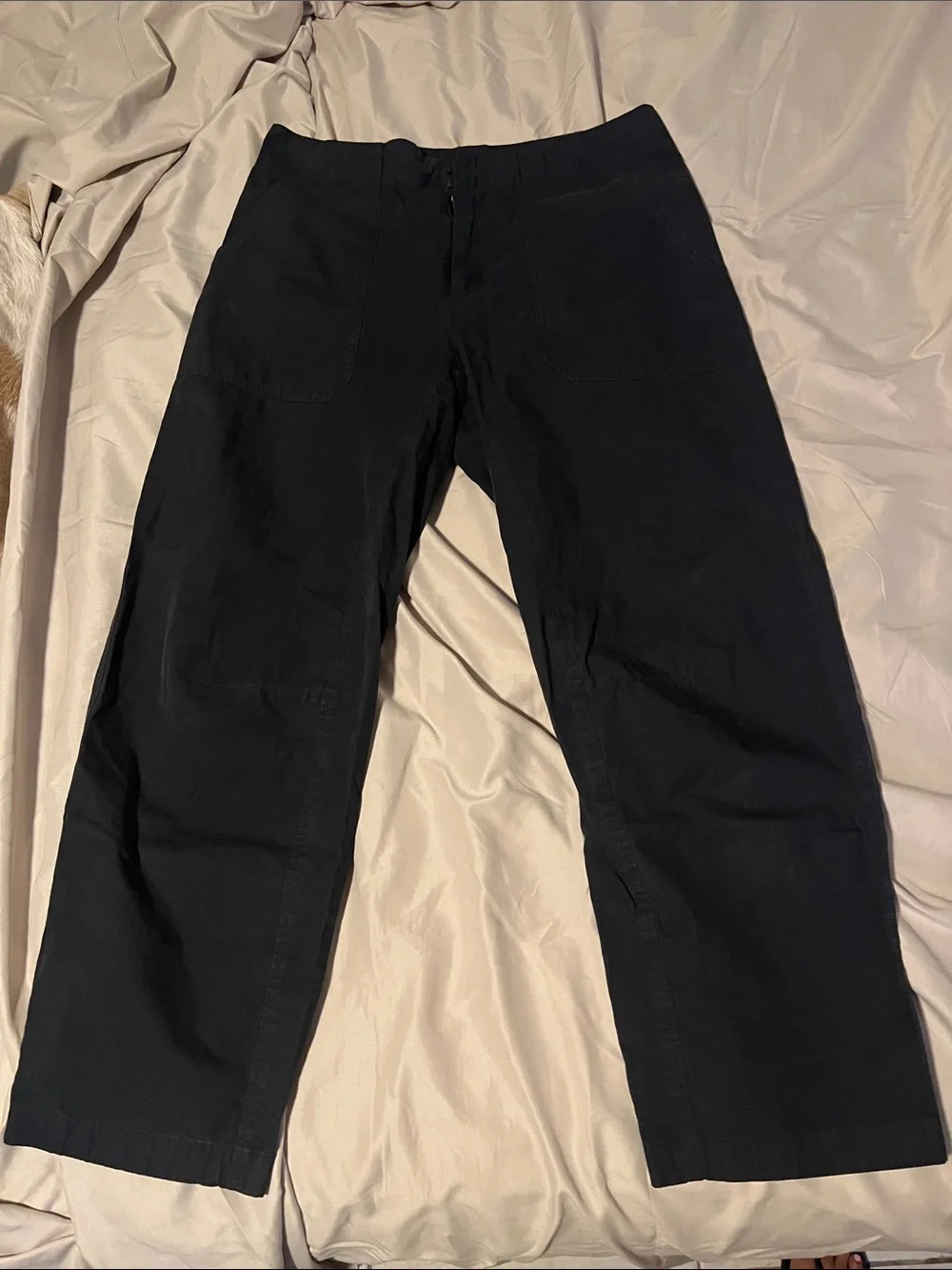 Rag & bone Black Straight-Leg Pants - Comfortable Everyday Wear